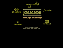Tablet Screenshot of jogle.com